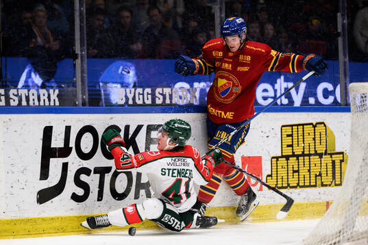 Frölundas Ivar Stenberg och Djurgårdens Gustav Lindström