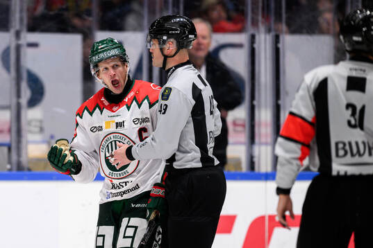 Frölundas Max Friberg reagerar på domslut
