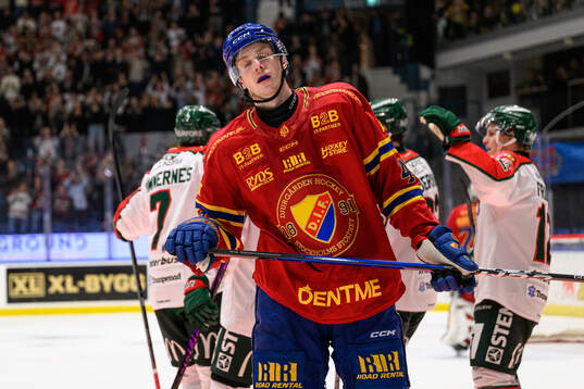 Djurgårdens Hugo Blixt deppar