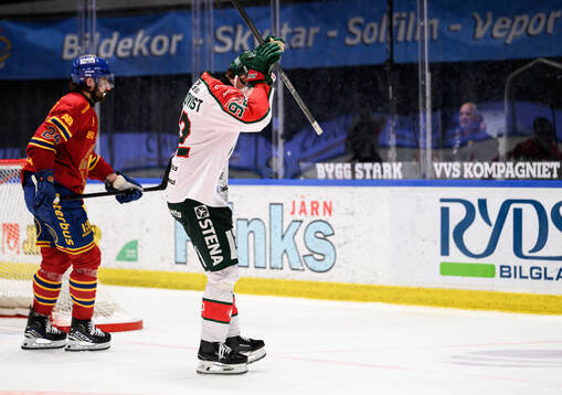 Frölundas Filip Cederqvist jublar