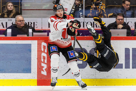 Örebros Gustav Backström och Skellefteås Pär Lindholm