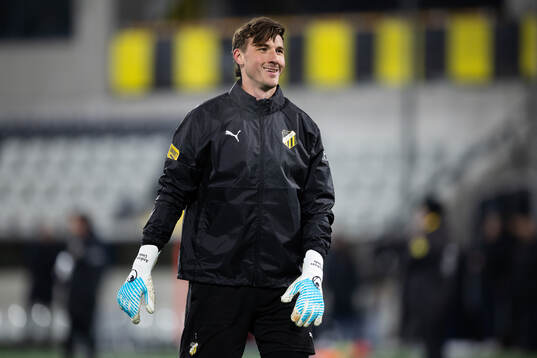 Häckens målvakt Andreas Linde