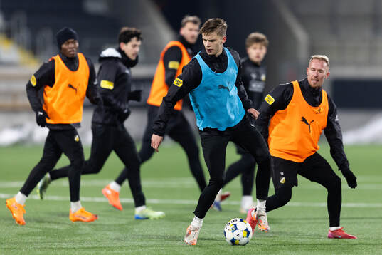 Häckens Adrian Svanbäck och Mikkel Rygaard Jensen