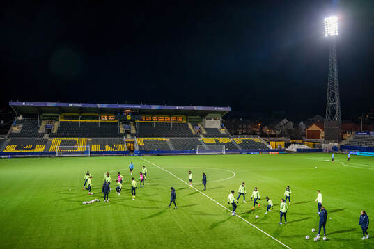 General view of Aspmyra Stadion