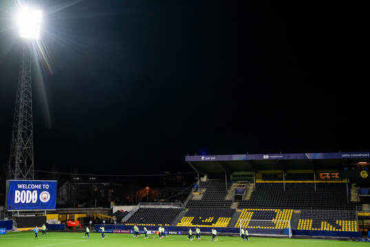 General view of Aspmyra Stadion