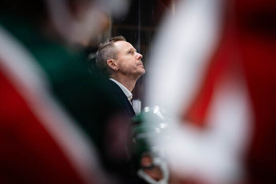 Head coach Robert Ohlsson of Frölunda