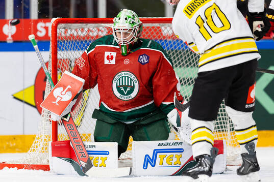 Goaltender Lars Johansson of Frölunda
