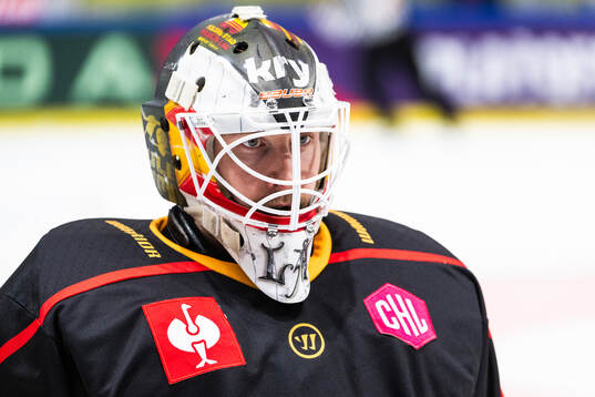 Goaltender Joel Lassinantti of Luleå