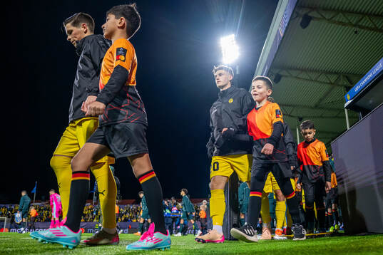Fredrik Sjøvold of Bodø/Glimt enters the pitch
