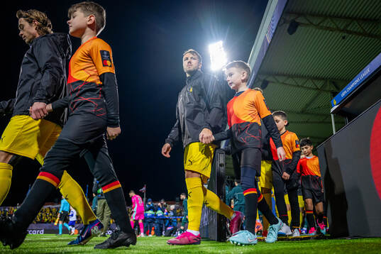 Fredrik André Bjørkan of Bodø/Glimt enters the pitch