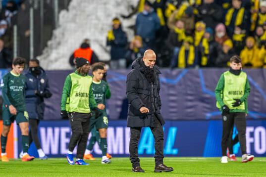 Head coach Pep Guardiola of Manchester City