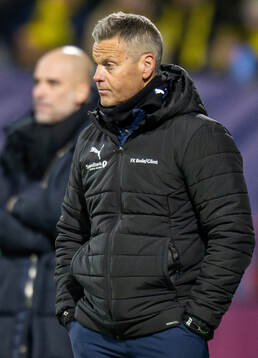 Head coach Kjetil Knutsen of Bodø/Glimt and head coach Pep