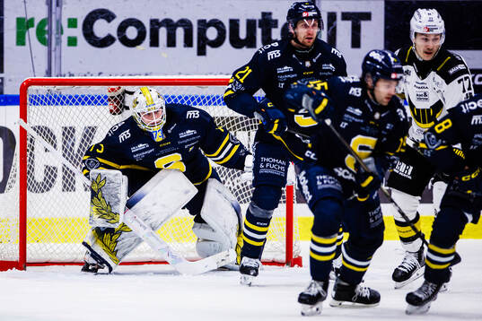 Södertäljes målvakt Love Härenstam