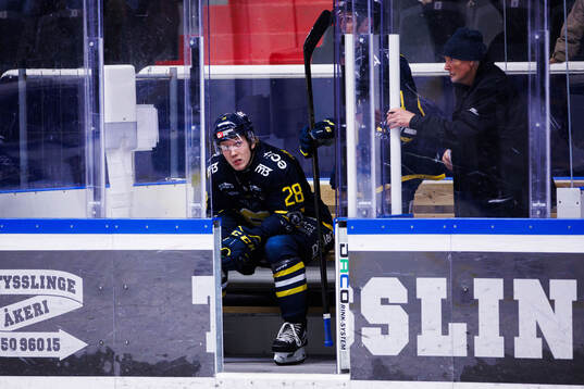 Södertäljes Adam Hesselvall och Filip Windlert deppar i
