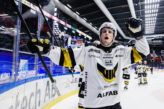 Västerås Patrick Guay jublar