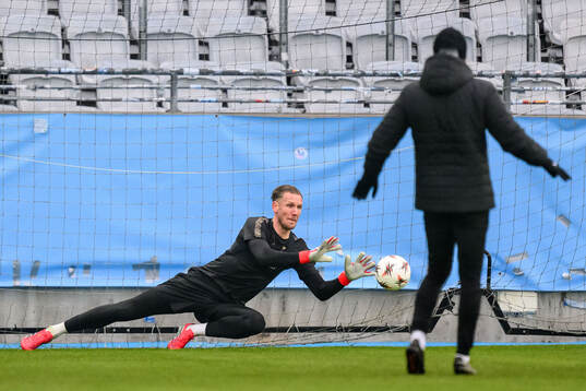 Goalkeeper Robin Olsen