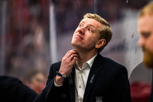 Nybros huvudtränare Hampus Sylvegård