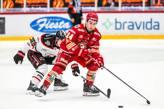 Nybros Kalle Holm och Kalmars George Diaco