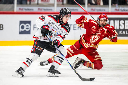 Nybros Joel Kant och Kalmars Giorgio Estephan