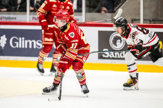 Kalmars Matt Fonteyne och Nybros Tim Lindfors