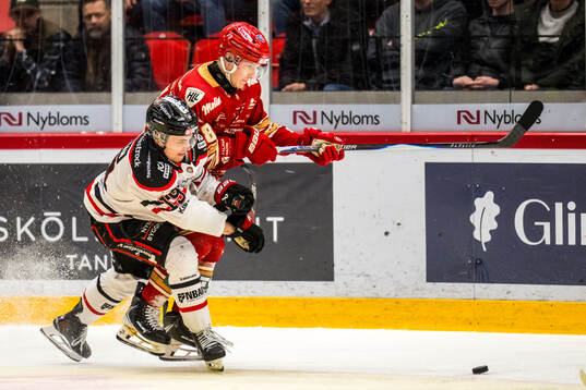 Nybros Elias Stenman och Kalmars Eddie Levin