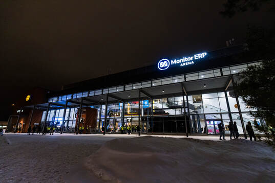 Vy över Monitor ERP arena