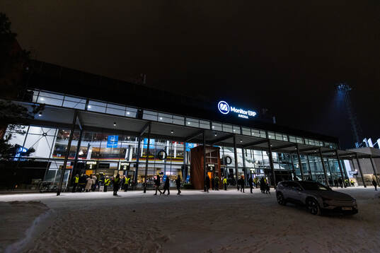 Vy över Monitor ERP arena