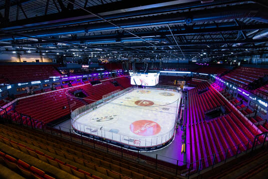 Vy över Monitor ERP arena