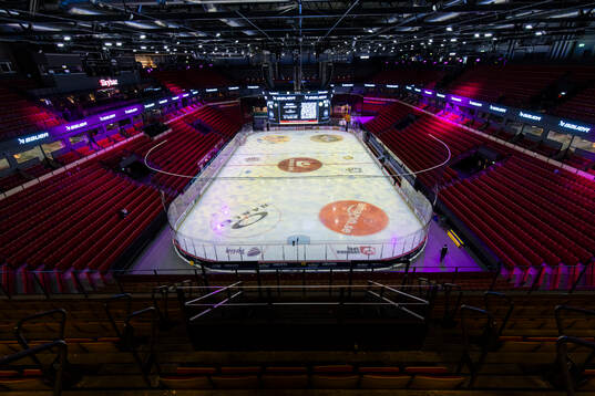 Vy över Monitor ERP arena