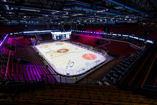 Vy över Monitor ERP arena