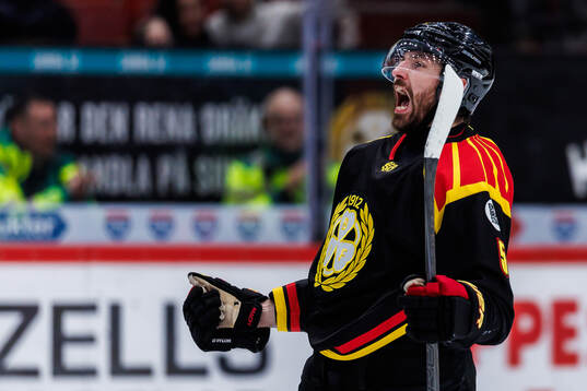 Brynäs Michal Kempny jublar