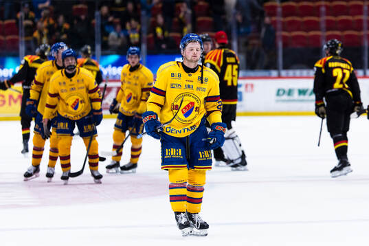 Djurgårdens spelare deppar