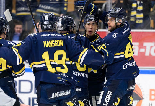 HV71s Jonathan Ang jublar