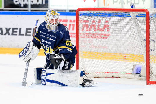 HV71s målvakt Felix Sandström