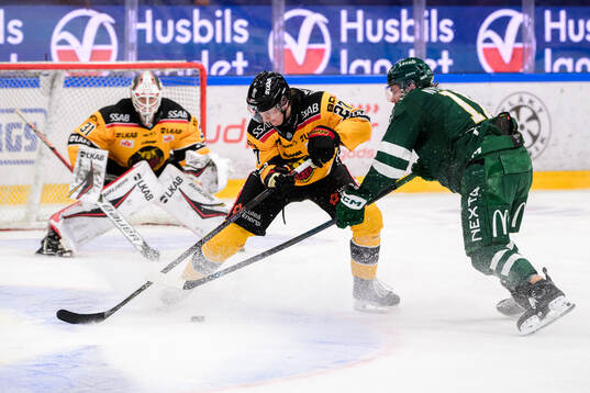 Luleås Oskari Laaksonen och Färjestads Joakim Nygård