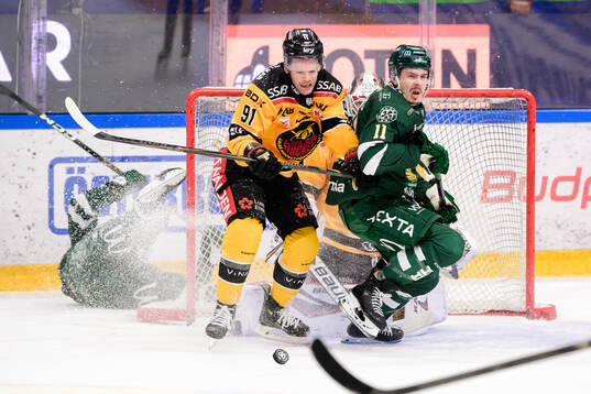 Luleås Brian O'Neill och Färjestads Joakim Nygård