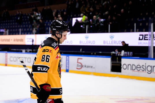 Luleås Mathias Bromé deppar