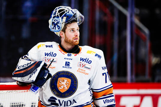 Växjös målvakt Adam Åhman