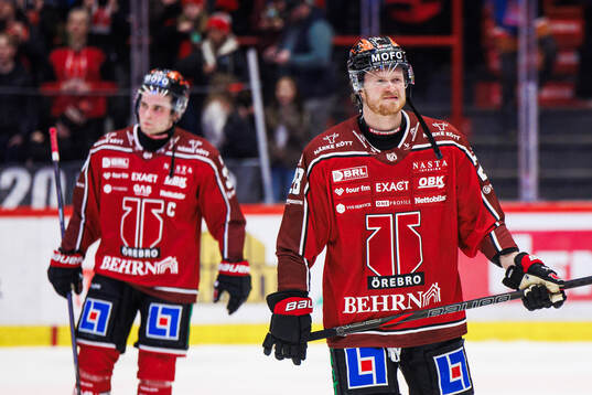 Örebros Linus Arnesson deppar