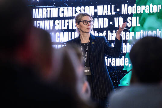 Jenny Silfverstrand – VD, SHL på scenen