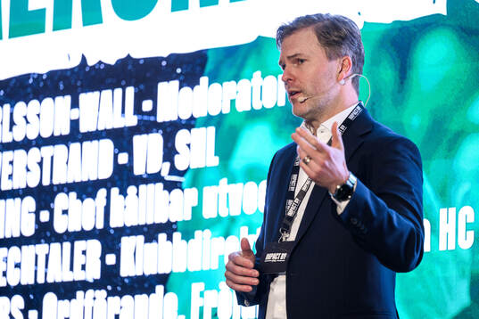 Johan Cahling – Chef hållbar utveckling, SHL på scenen