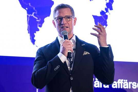 Henrik Johansson - VD, Grant Thornton på scenen
