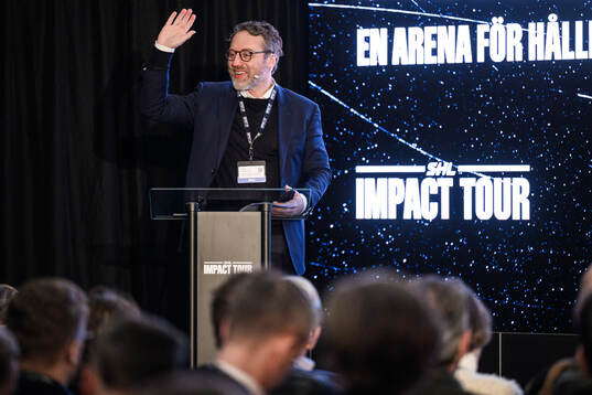 Moderator Martin Carlsson-Wall