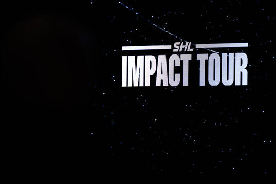 SHL Impact Tour syns på en skärm