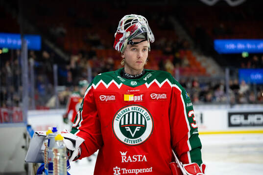 Frölundas målvakt Tobias Normann