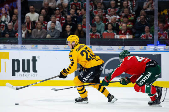 Skellefteås Pontus Johansson och Frölundas Ivar Stenberg