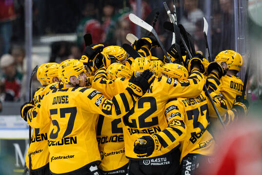 Skellefteås spelare jublar