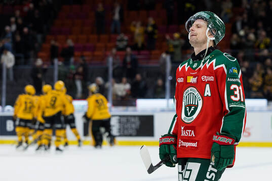 Frölundas Nicklas Lasu deppar