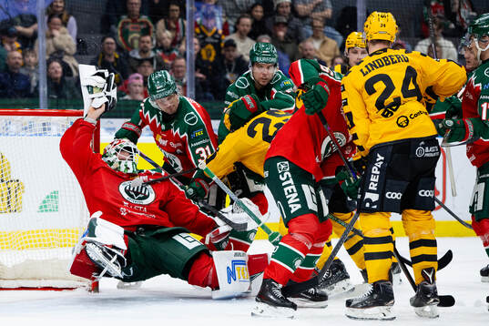 Frölundas målvakt Lars Johansson