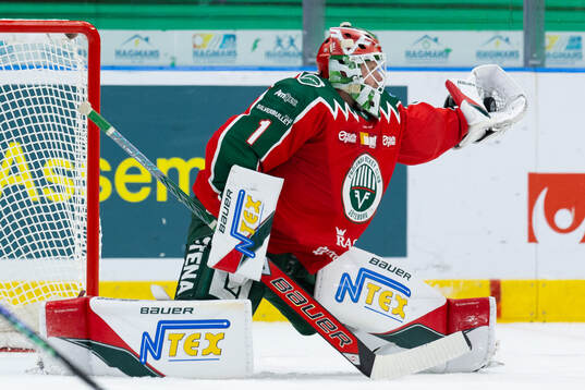 Frölundas målvakt Lars Johansson